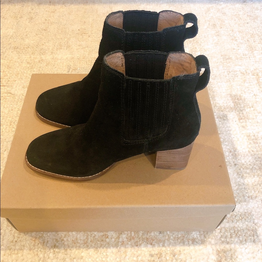 Madewell bootie black size 7